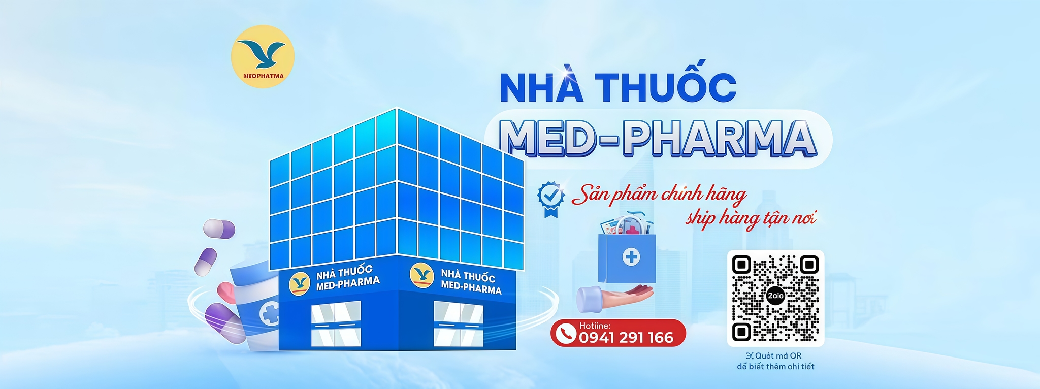 MED-PHARMA miễn phí ship hàng tận nơi