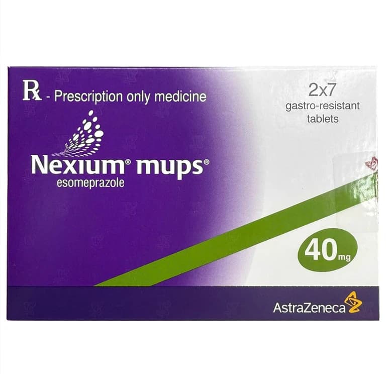 Nexium mups 40mg - Điều trị trào ngược dạ dày - thực quản, loét dạ dày