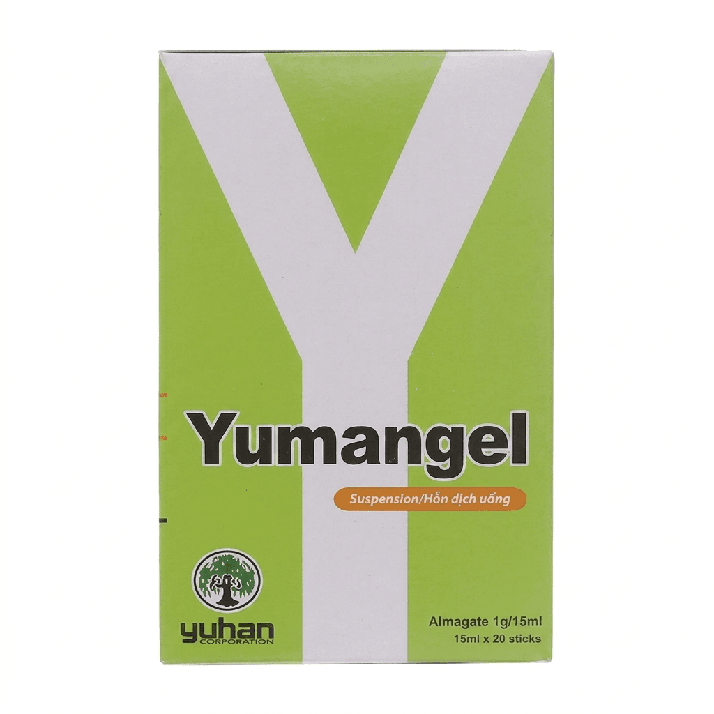  Hỗn dịch uống Yumangel Yuhan kháng acid và cải thiện loét dạ dày