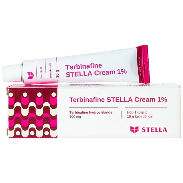 Kem bôi da Terbinafine điều trị nhiễm nấm ở da, lang ben