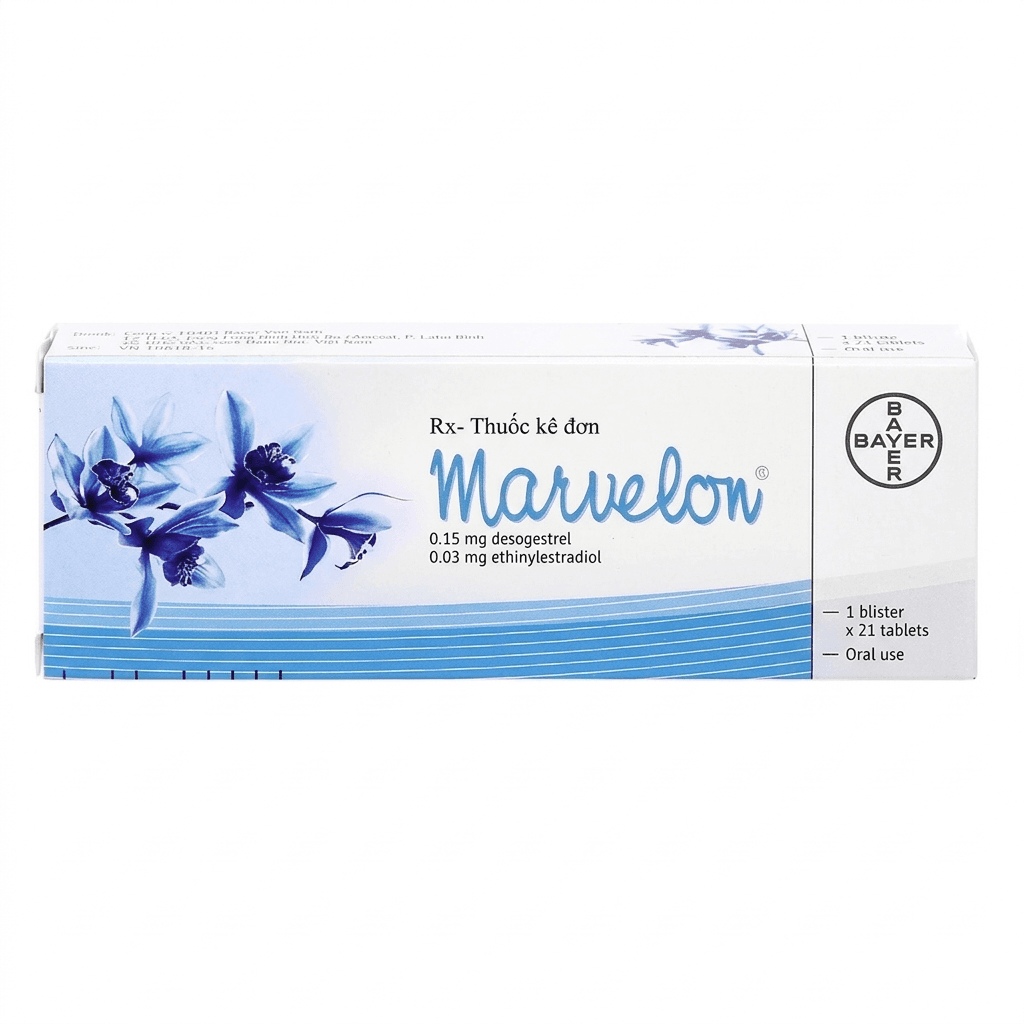Marvelon 0.15mg - Thuốc tránh thai hàng ngày