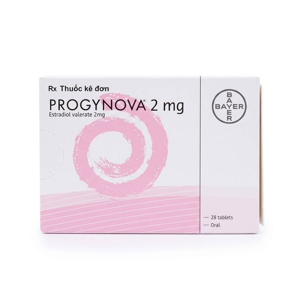 Thuốc Progynova 2mg điều trị chứng thiếu estrogen