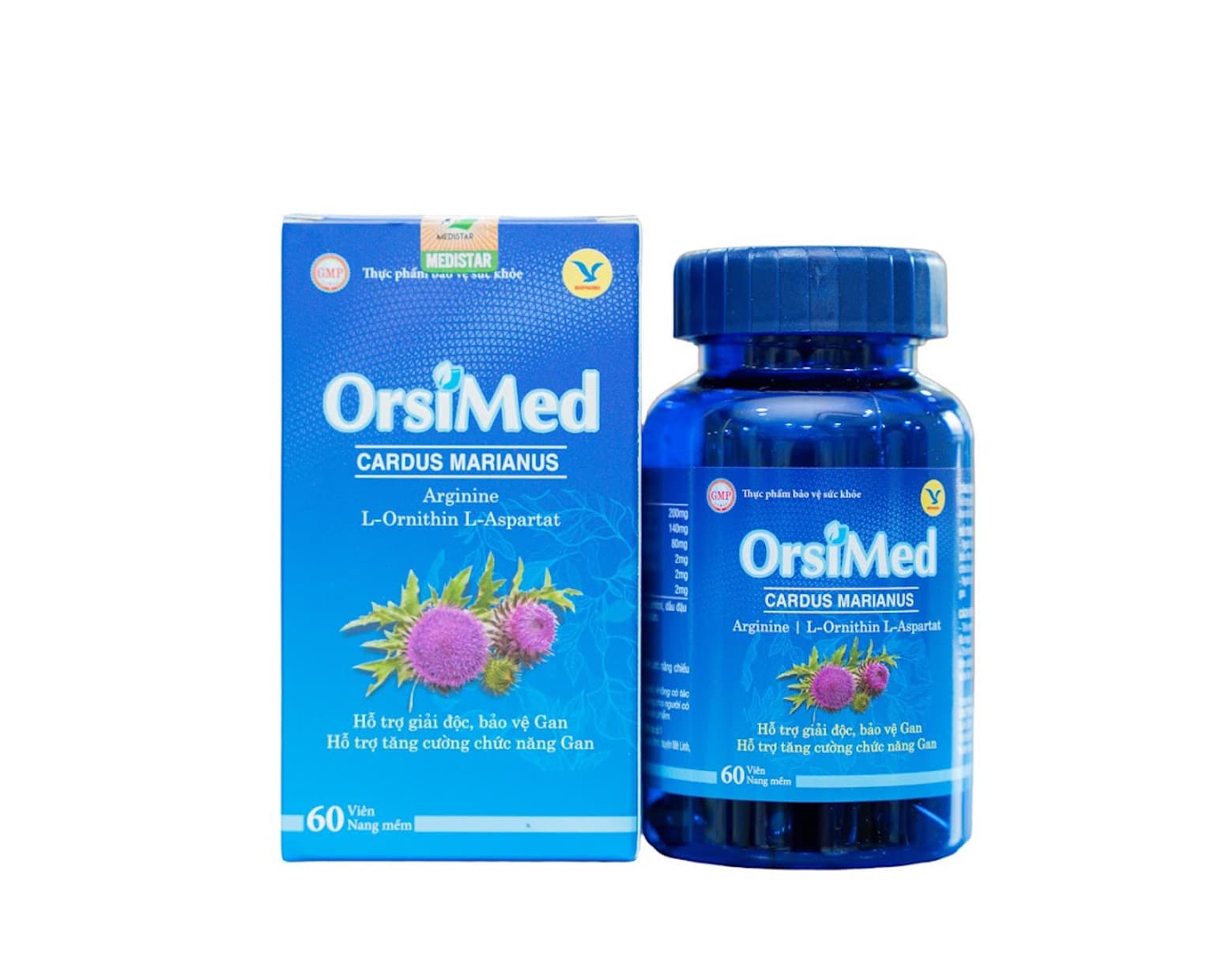 Viên uống bổ gan Orsimed (Hộp 60 viên)