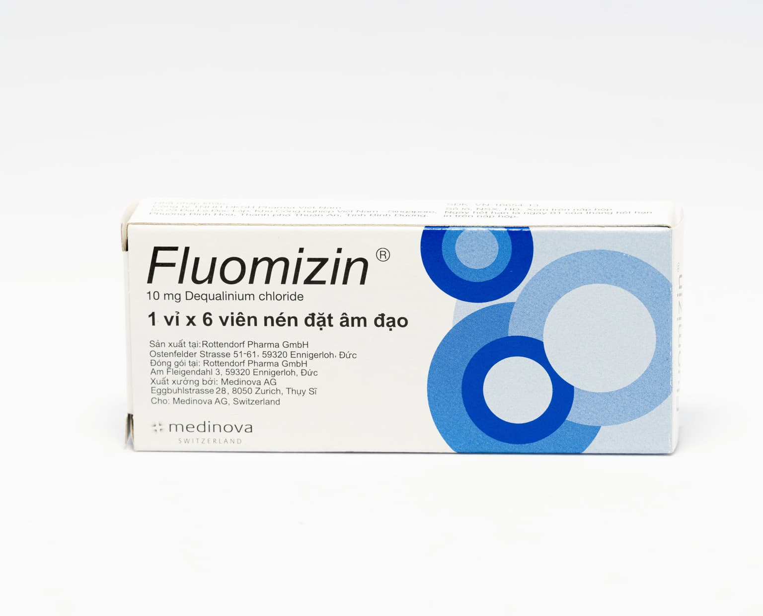 Fluomizin - Thuốc đặt điều trị nhiễm nấm âm đạo