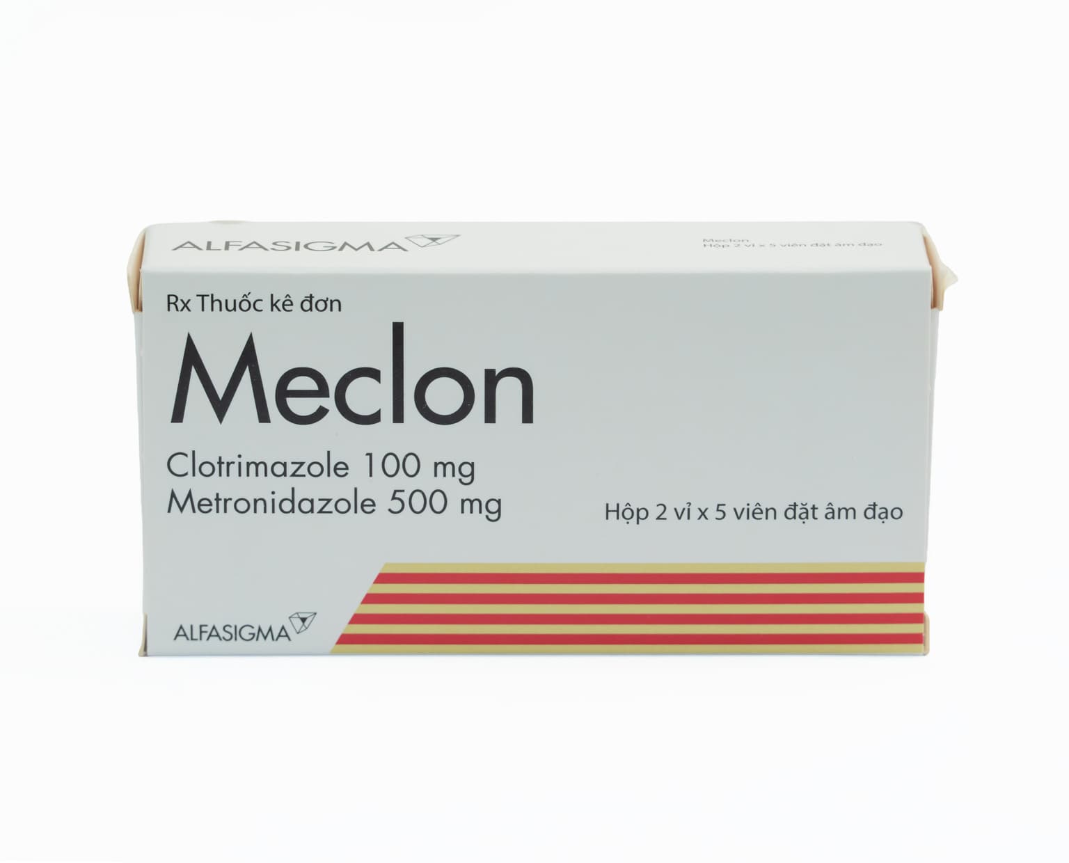 Meclon - Thuốc đặt âm đạo trị viêm cổ tử cung, viêm âm đạo