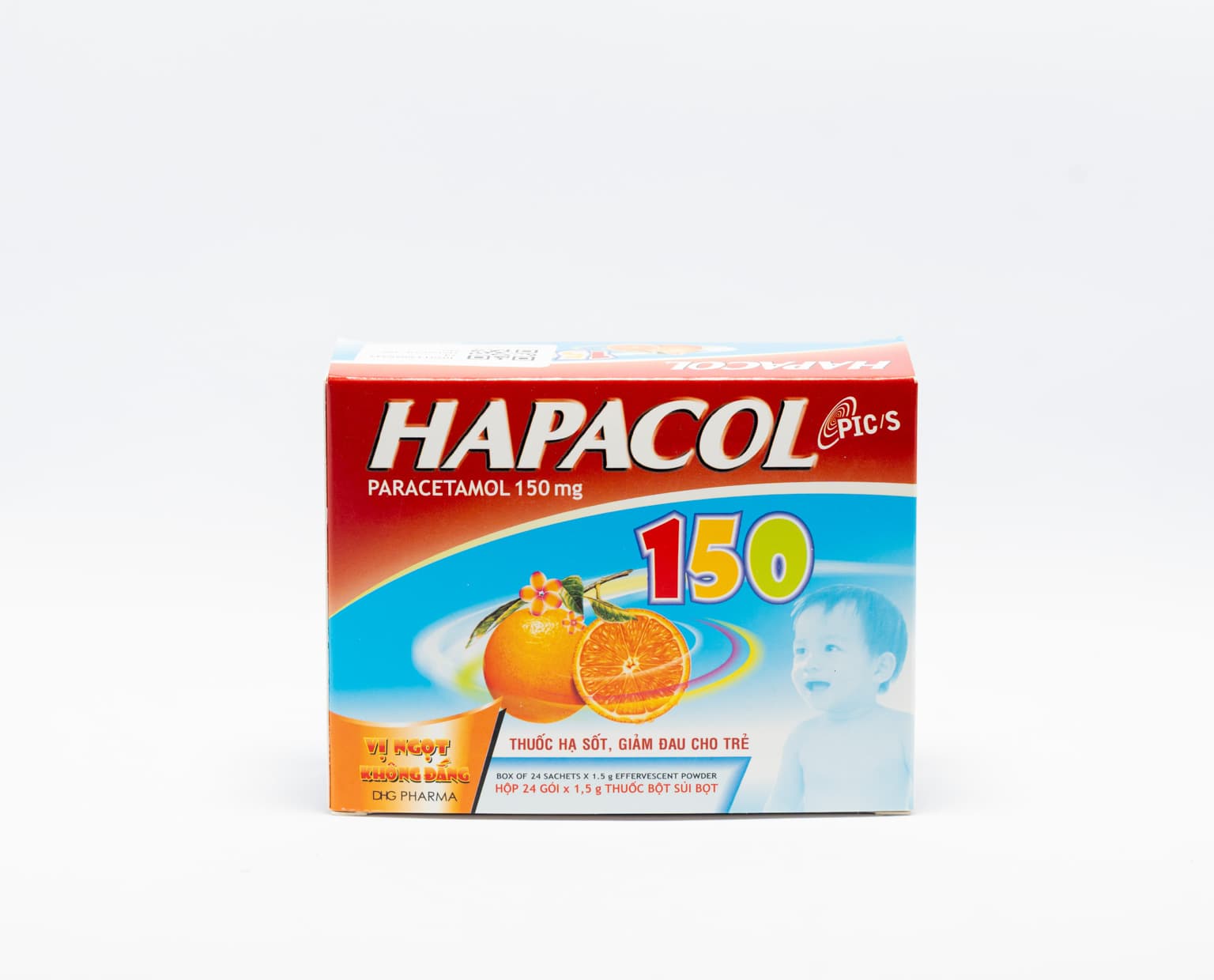 Bột sủi HAPACOL 150 MG