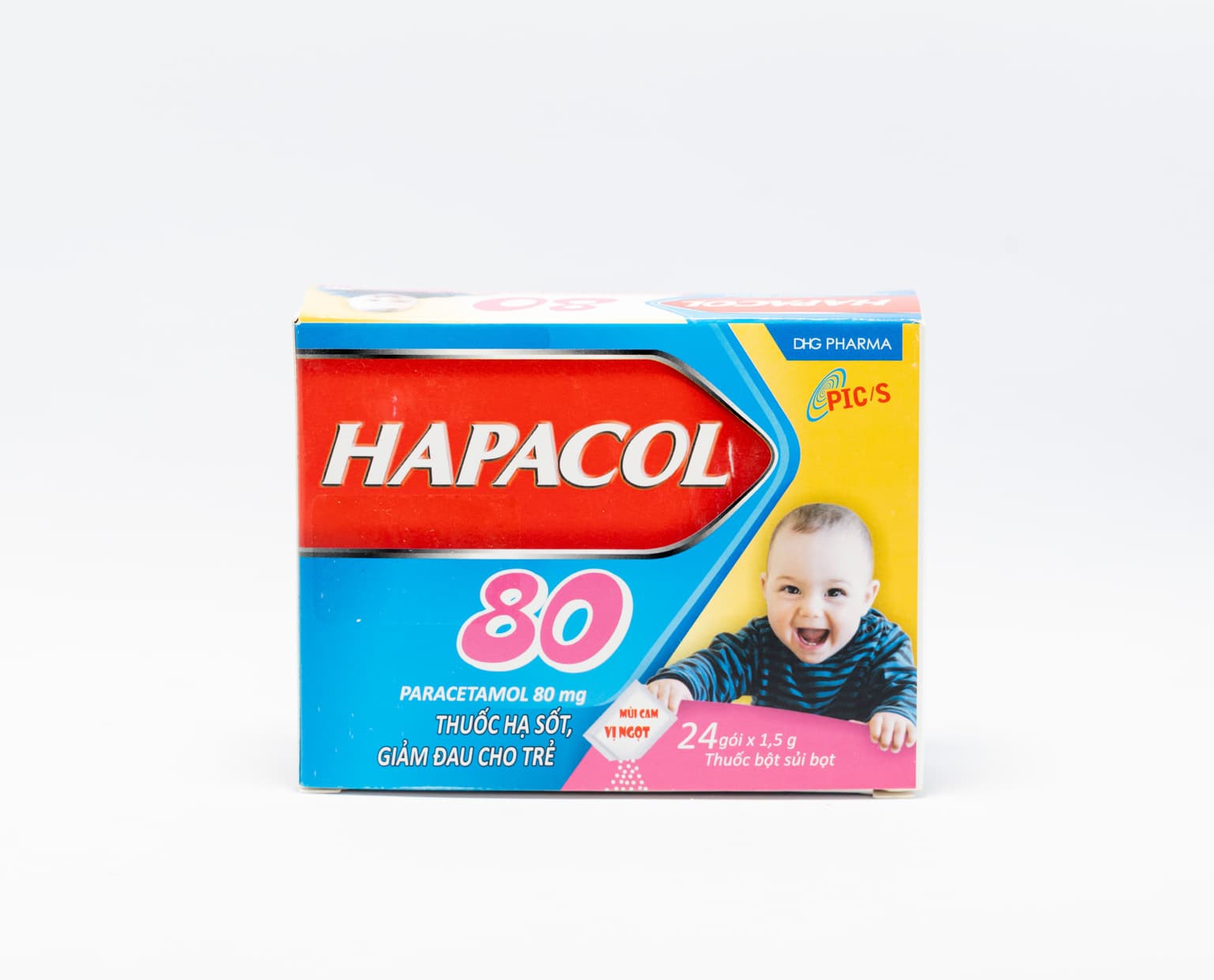HAPACOL 80MG giảm đau, hạ sốt