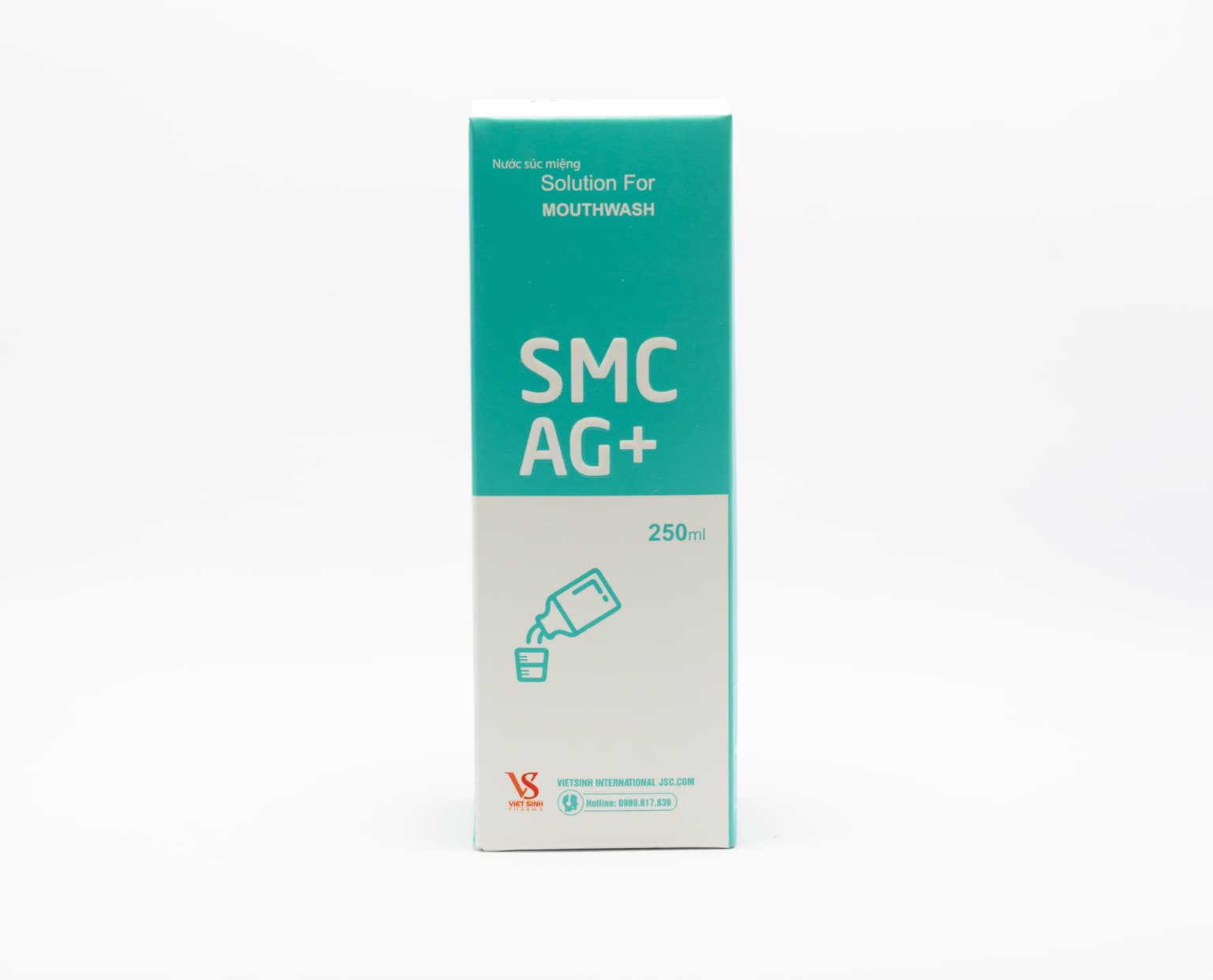 Nước súc miệng SMC Ag+ vệ sinh răng miệng